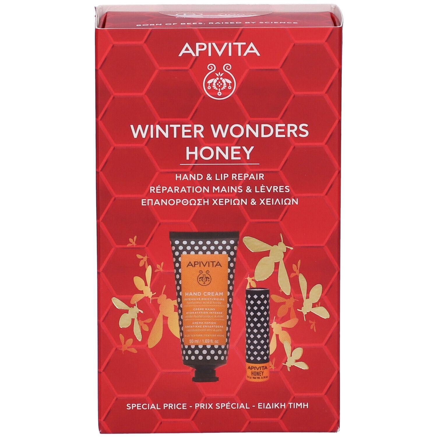 APIVITA PROMO XMAS HAND+LIP HO