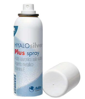 Hyalosilver Plus Spray con Acido Ialuronico per Lesioni Cutanee 125 mL
