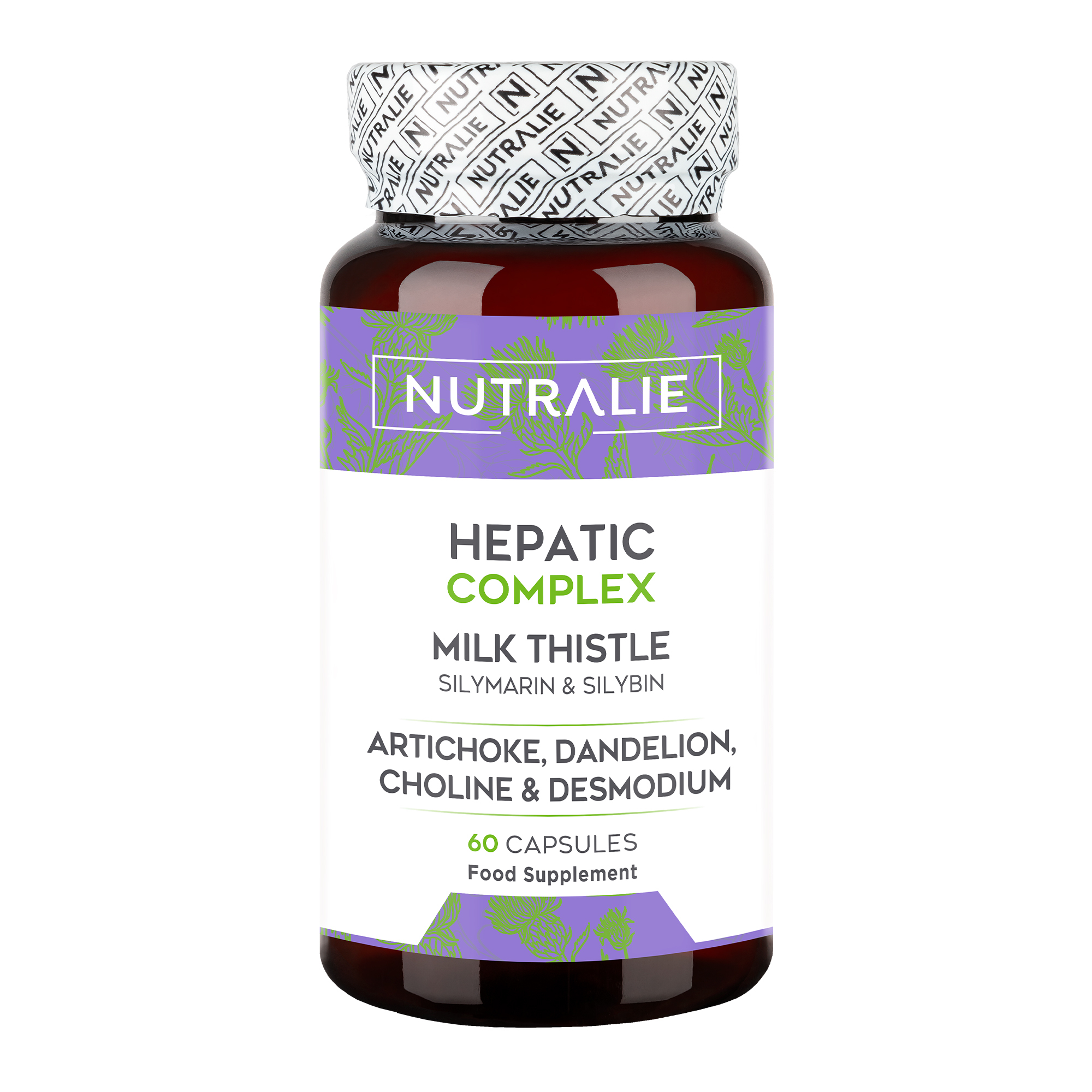 Nutralie Hepatic Complex Cardo Mariano + Carciofo + Tarassaco 60 Capsule