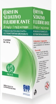 Coryfin Sedativo Fluidificante Sciroppo 20 mg/g + 1 mg/g Tosse Secca 180g