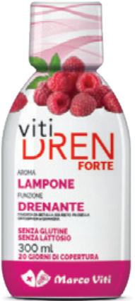 Vitidren Forte Lampone Integratore Drenante 300 ml