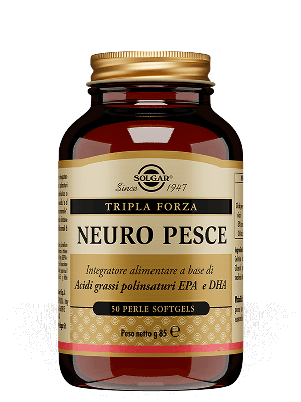 Solgar Neuro Pesce Integratore di Omega3 50 Perle Softgels