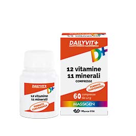 Massigen Dailyvit+ - Integratore multivitaminico e multiminerale - 60 compresse