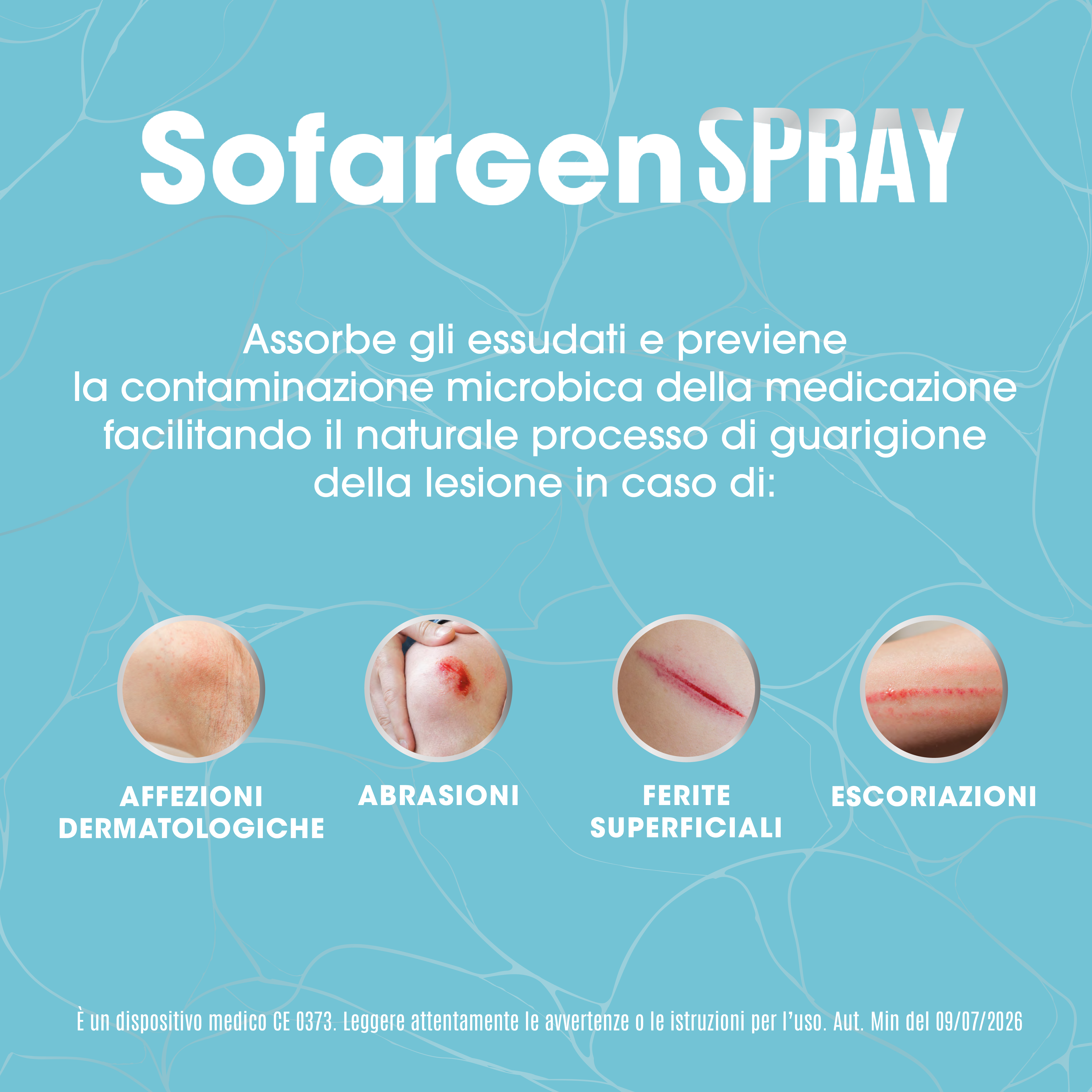 Sofargen spray cutaneo per ferite ed escoriazioni - 10 g