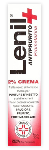 Lenil Antiprurito 2% Prometazina cloridrato Crema 30g