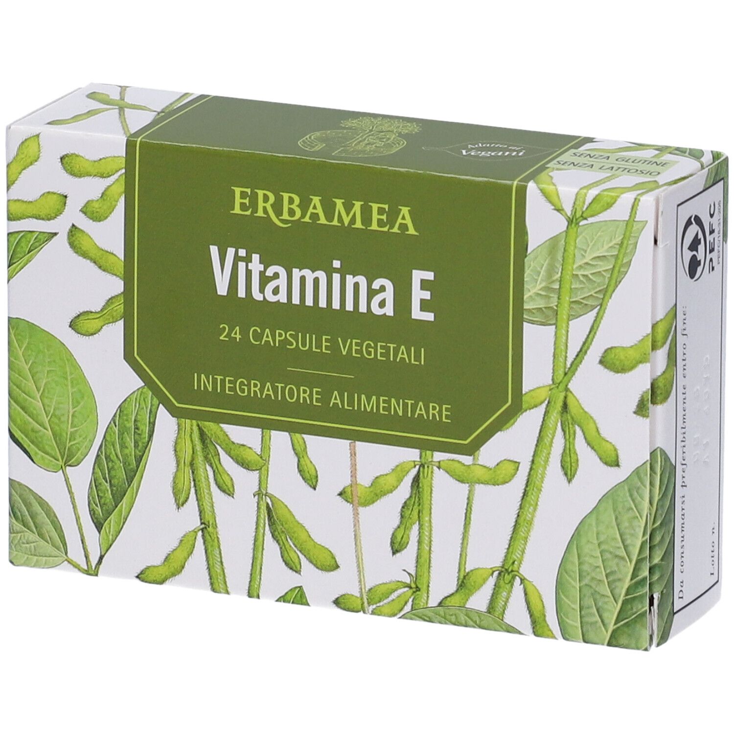 VITAMINA E300 24CPS VEG S/GL ERB