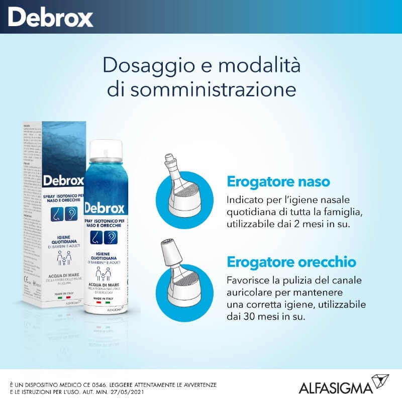 DEBROX SPRAY NASO ORECCHIE