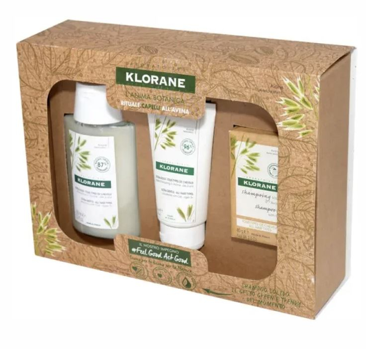 KLORANE COFANETTO REGALO AVENA NATURALE 
