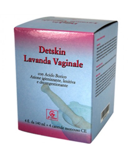 Detskin Lavanda Vaginale 4 Flaconcini da 140 ml