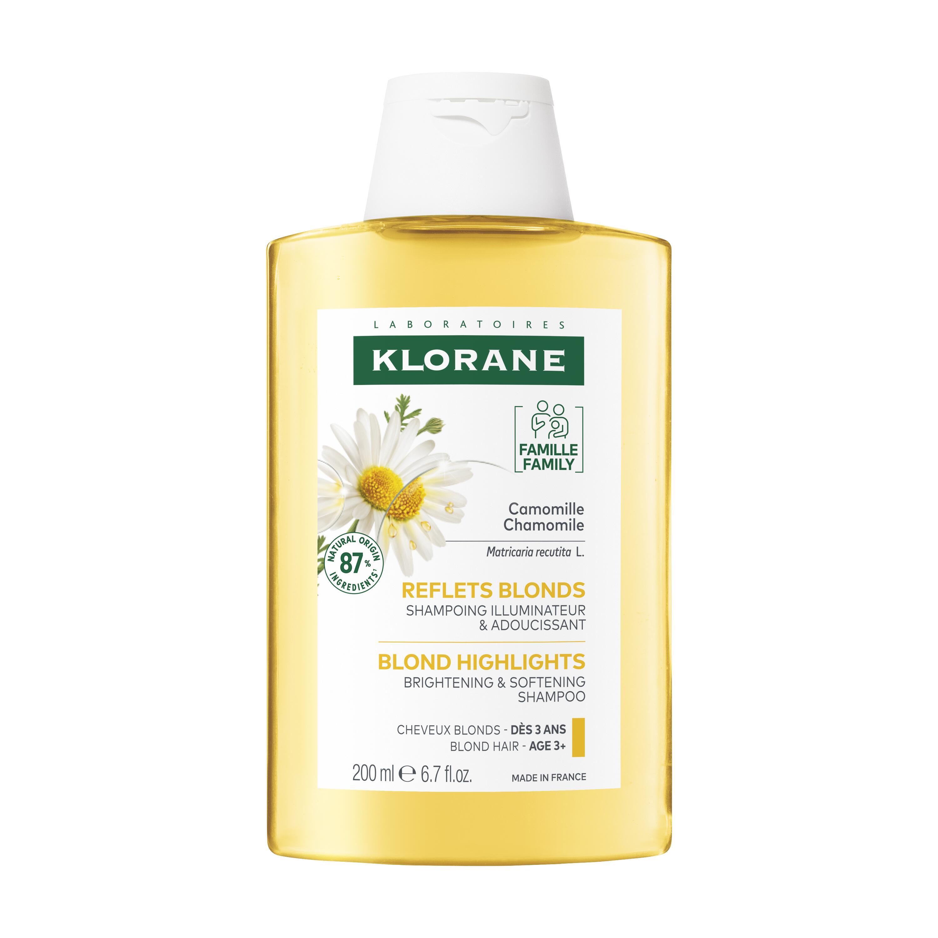 Klorane - Riflessi Biondi Shampoo Alla Camomilla Illuminante 200 ml