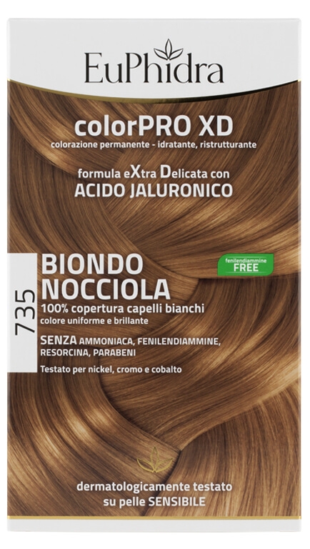 Euphidra Colorpro XD Tintura Extra Delicata Colore Biondo Nocciola 735