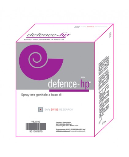 Safi Defence Hp Spray Orale e Genitale 2 Flaconi Con Applicatore Da 20 ml