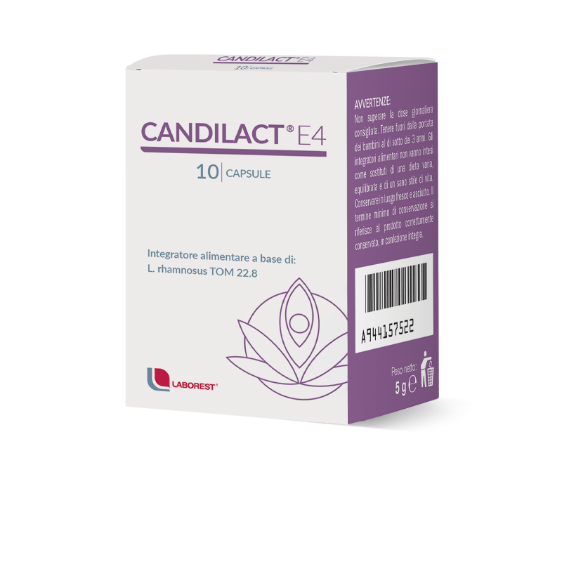 Candilact E4 Protegge dalle Infezioni Vaginali 10 capsule 
