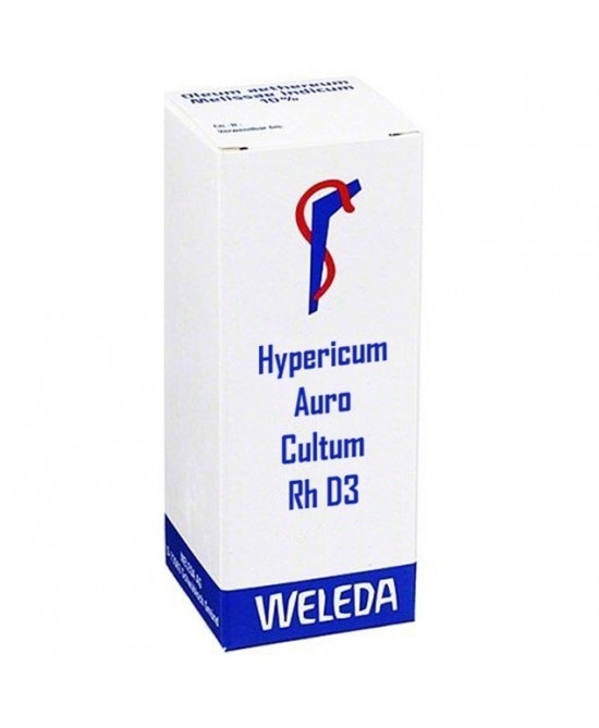 Weleda Hypericum Auro Cultum RH D3 Medicinale Omeopatico 20 ml