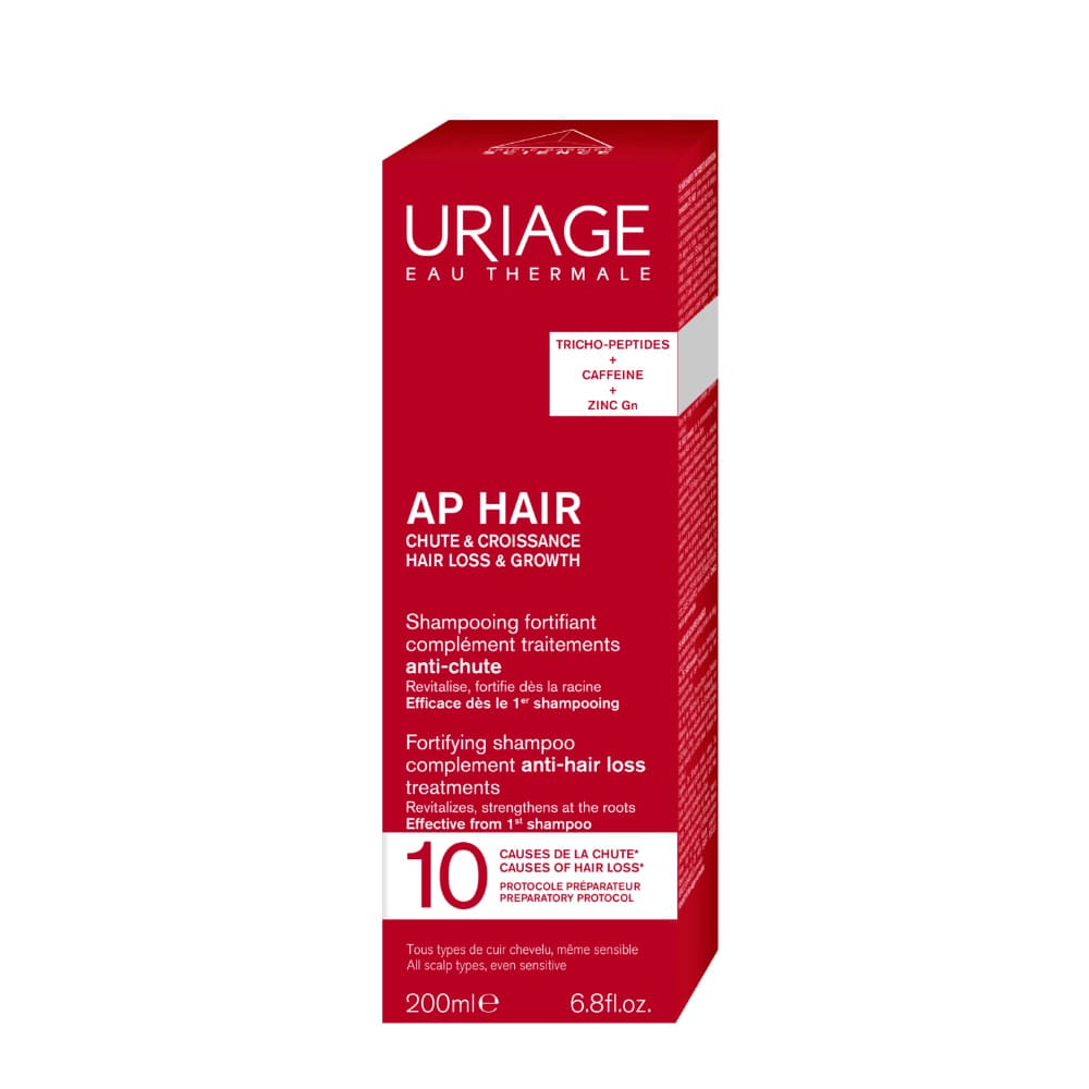 Uriage AP Hair - Shampoo Fortificante Anti-Caduta Per Capelli Fragili 200 ml