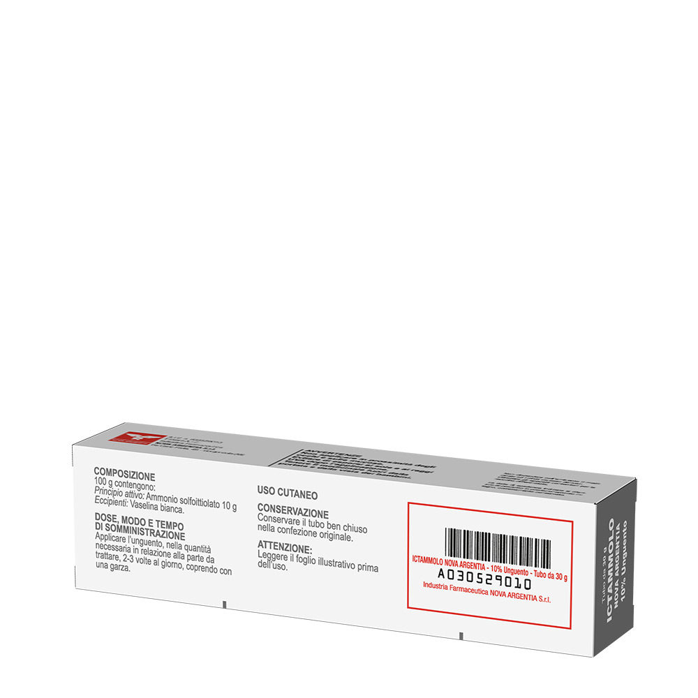 Ictammolo Nova Argentia 10% Unguento 30g Ittiolo