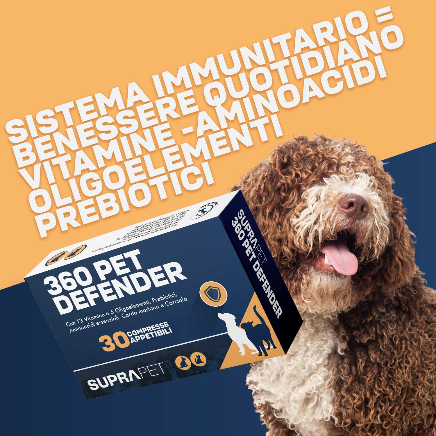 Suprapet 360 pet defender 30 compresse