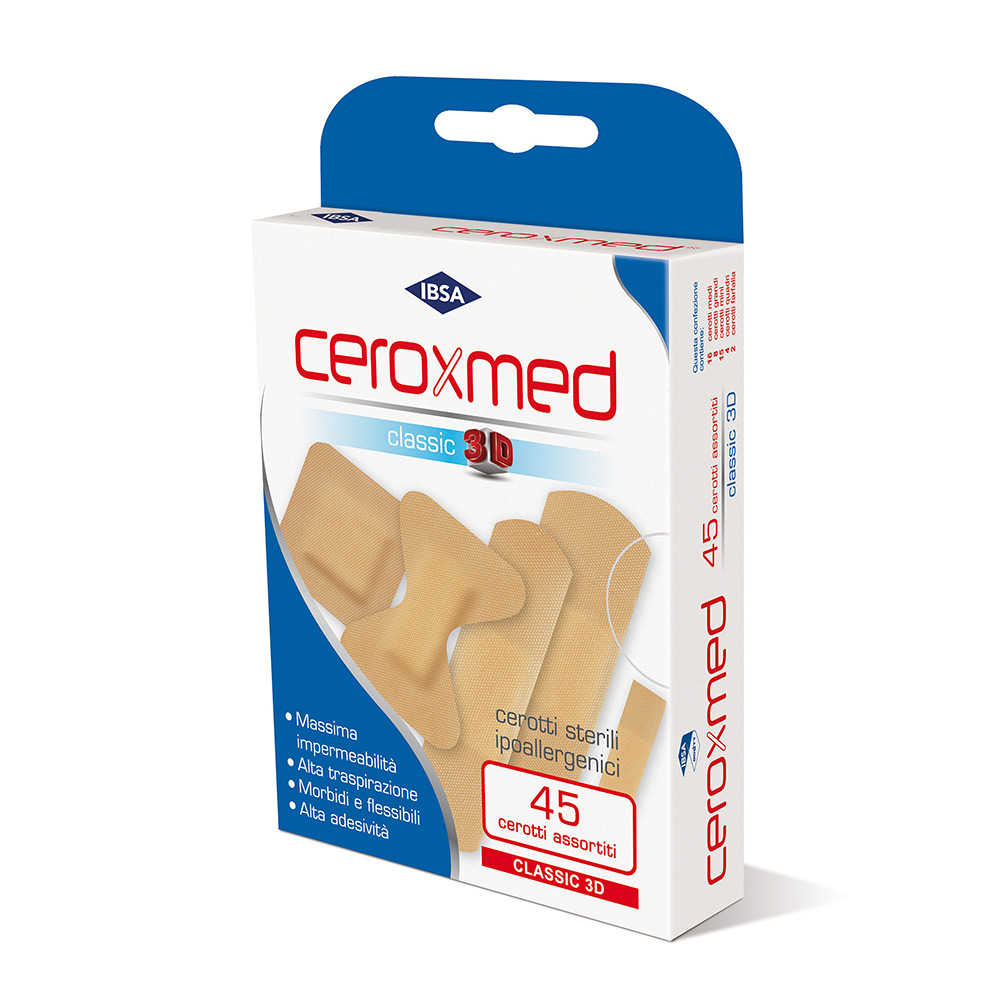 Ceroxmed Classic Cerotti Formati Assortiti 45 Pezzi