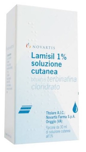 Lamisil Soluzione Cutanea 1% Terbinafina cloridrato Flacone 30 ml