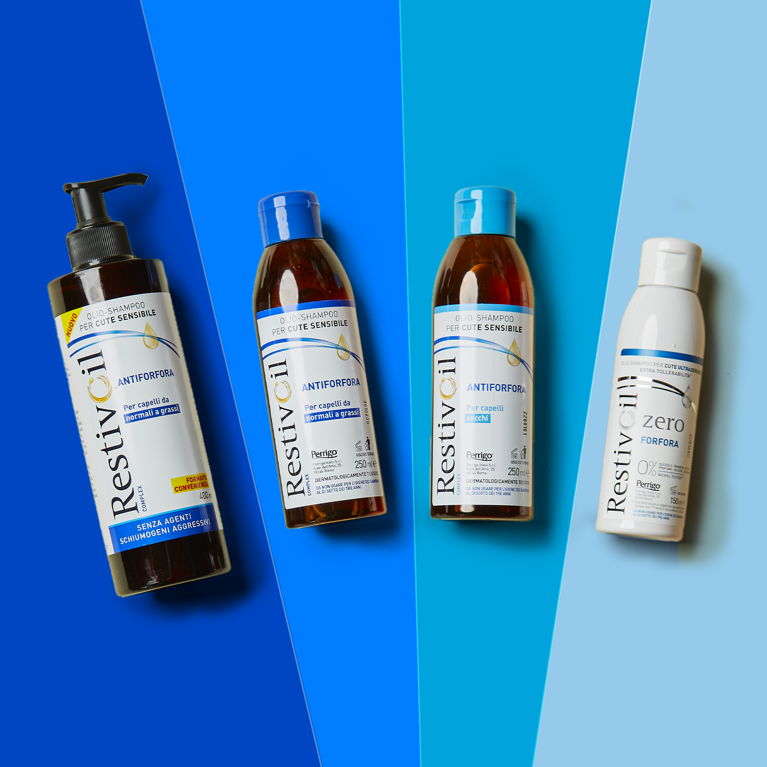 Restivoil Complex Shampoo Olio Antiforfora Per Capelli Secchi Con Azione Antiseborroica E Anti Prurito, 250ml