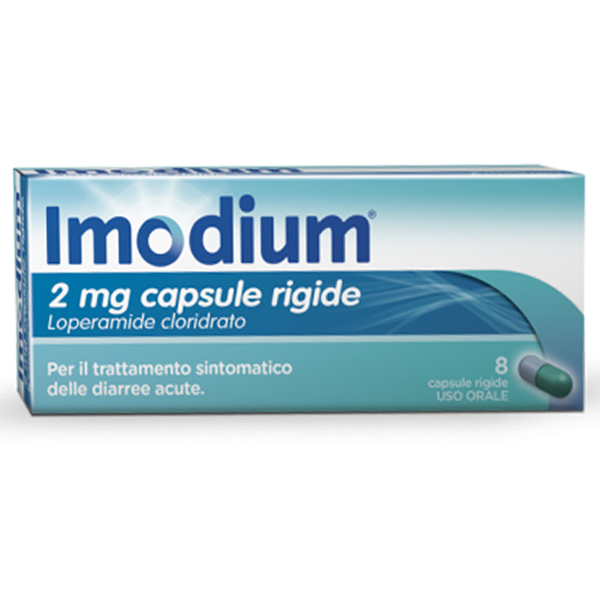 Imodium Diarrea occasionale Acuta 8 Compresse rigide