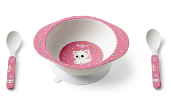 NUVITA YOOHOO BAMBOO KIT PAPPA 9M+ ROSA PAMMY