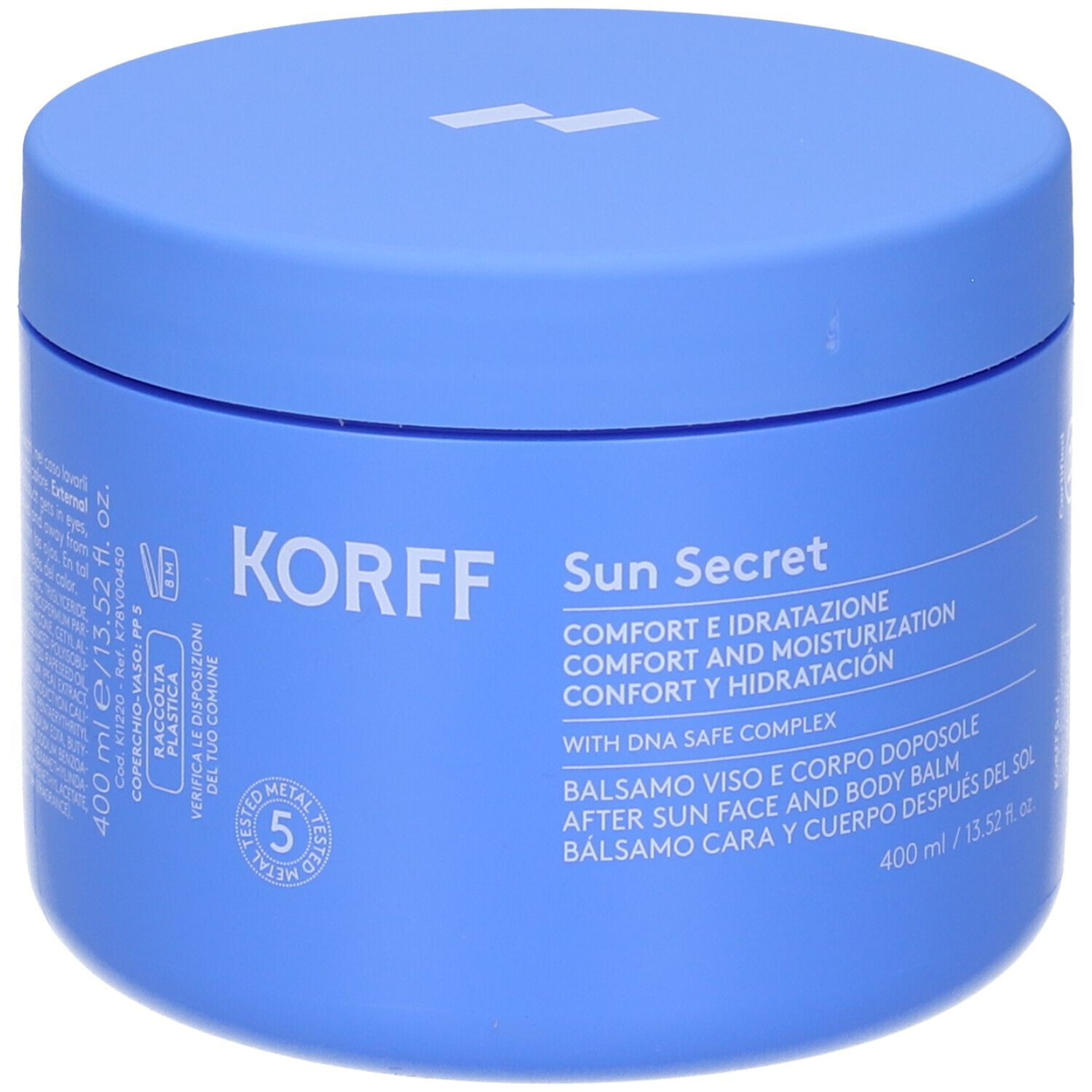 Korff Sun Secret Balsamo Doposole Idratante Lenitivo