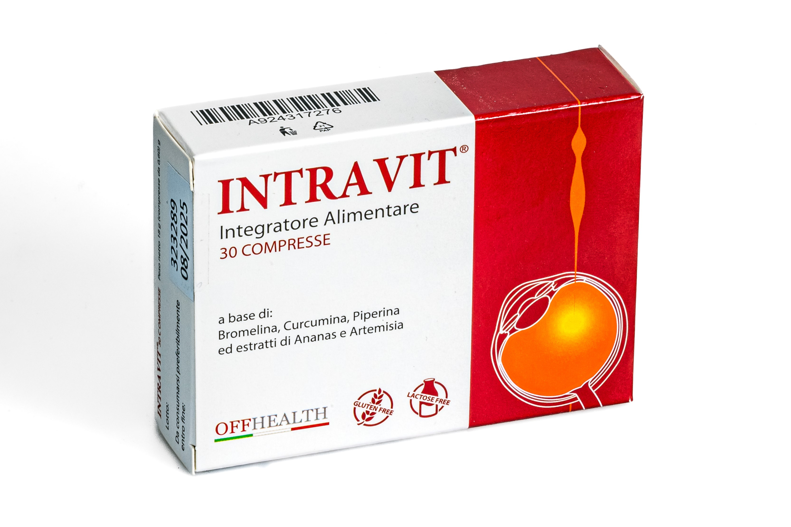 Intravit Integratore Antiossidante per Microcircolo 30 Compresse
