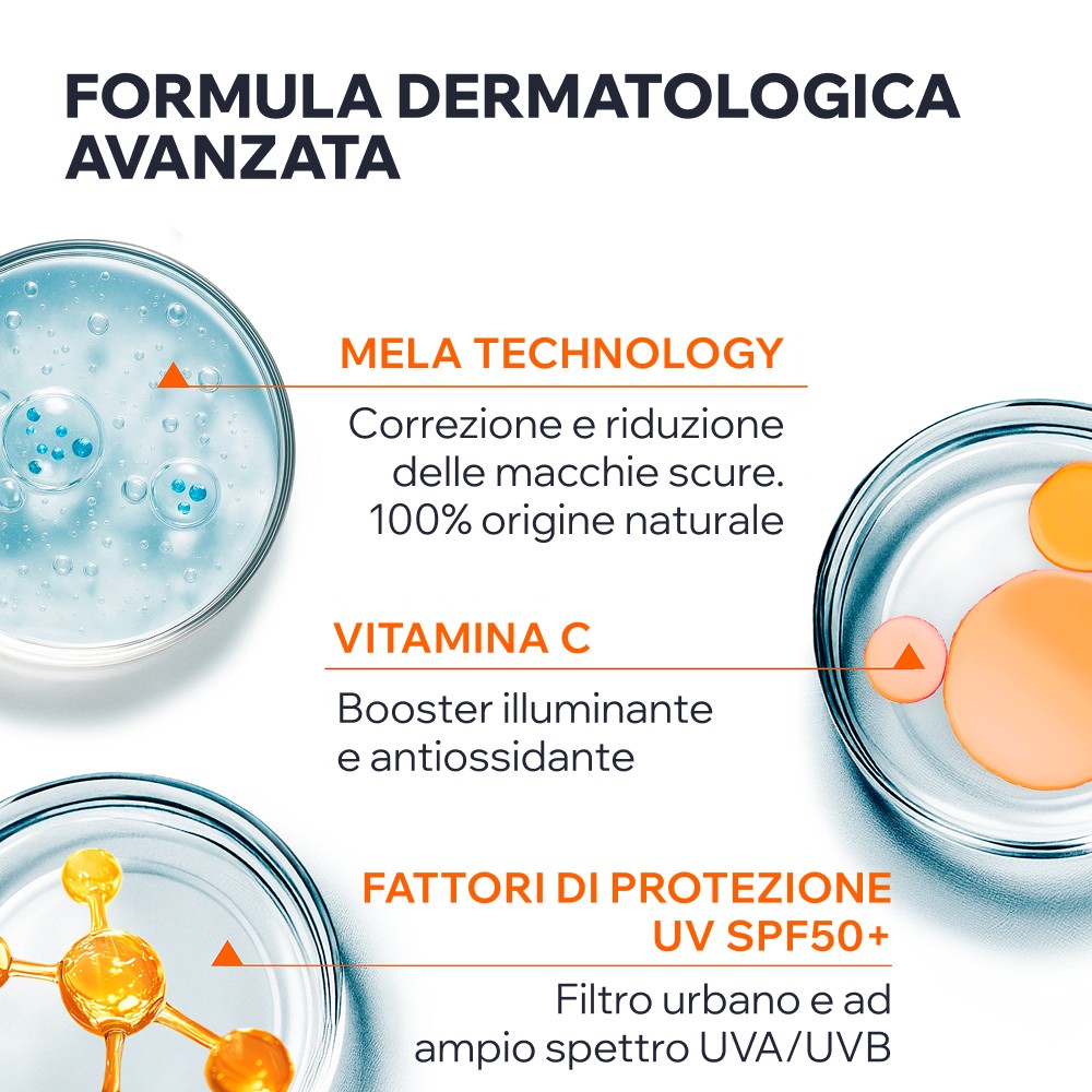 Uriage Dépiderm - Crema Giorno Anti-Macchie SPF50+ Idratante E Protettiva Viso 30 ml