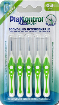PlakKontrol Flexi Brush Scovolino Interdentale Flessibile 0,4 mm