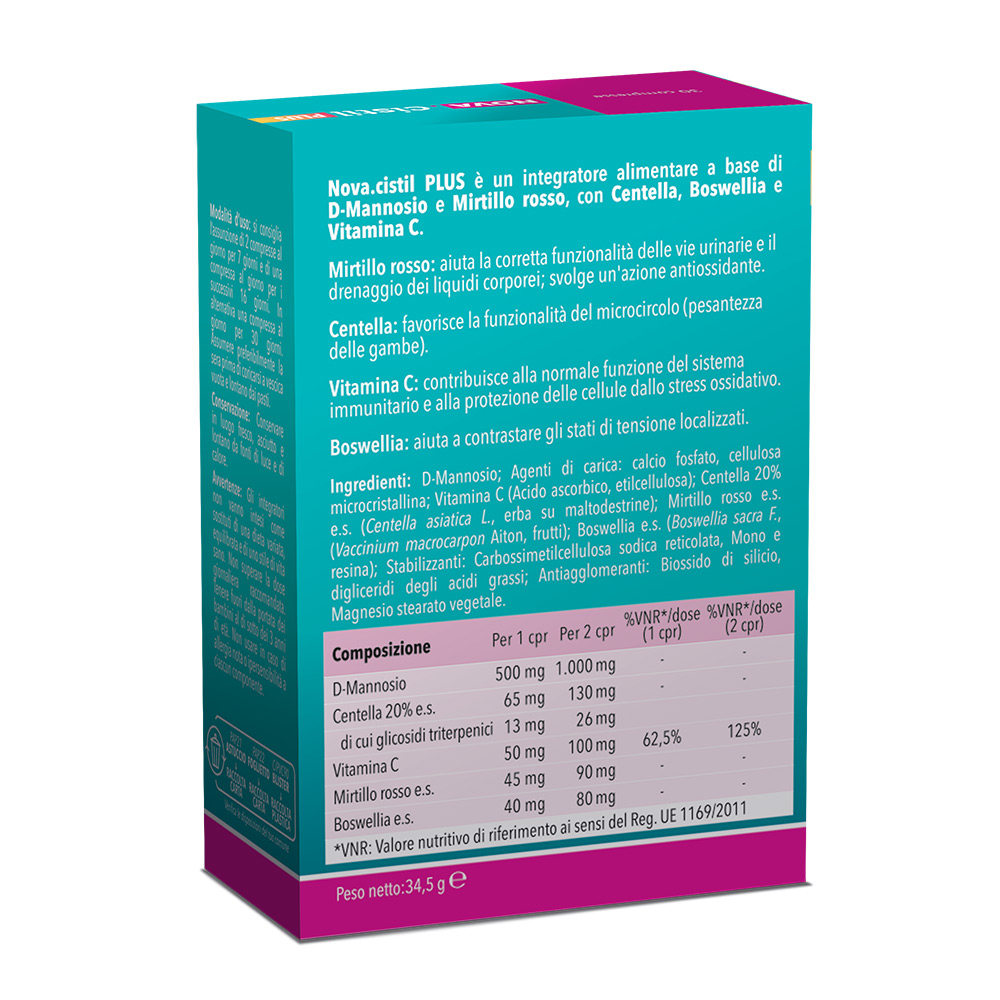 NOVA CISTIL PLUS 30CPR