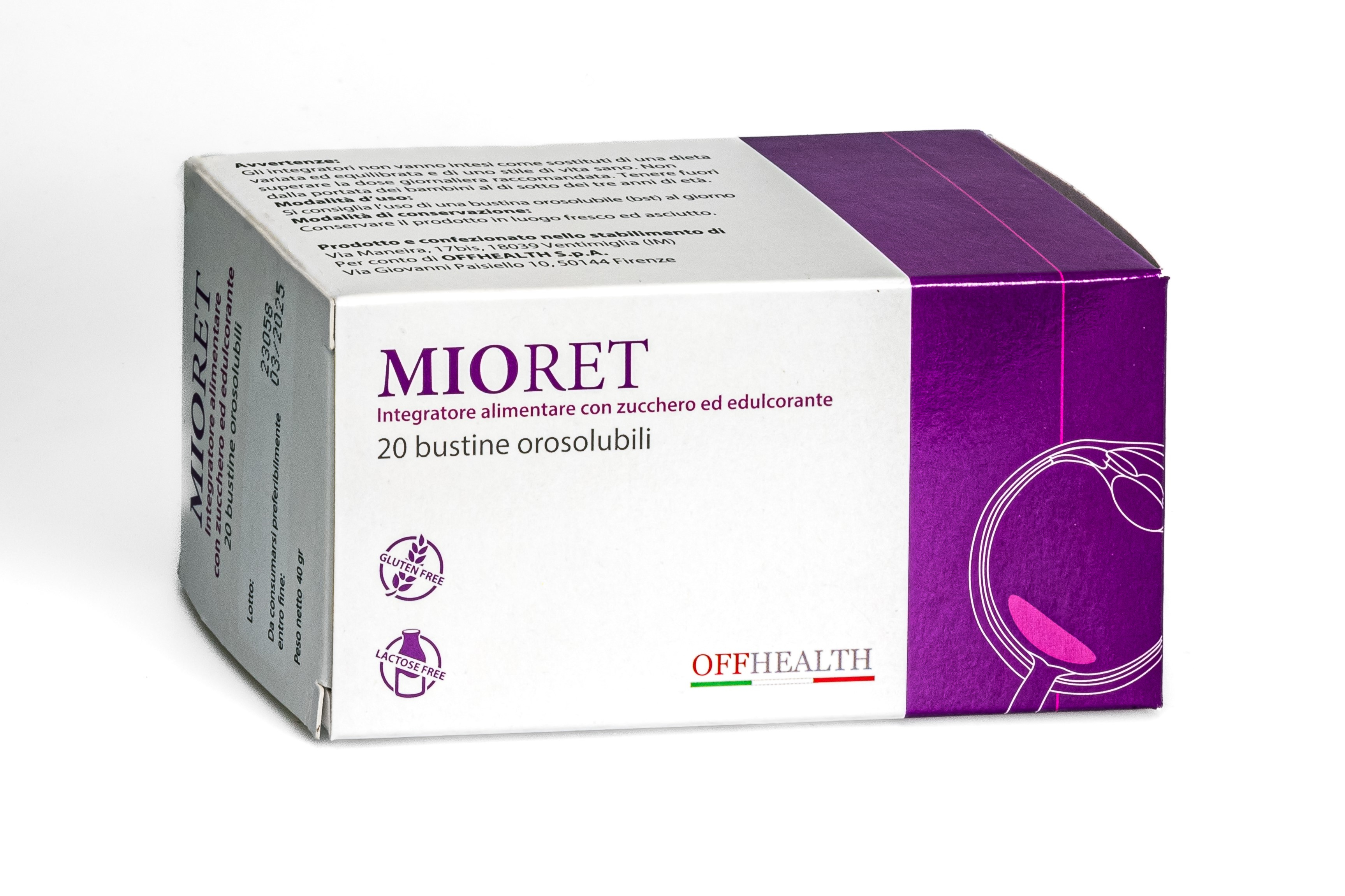 Mioret Integratore Per Il Microcircolo 20 Bustine