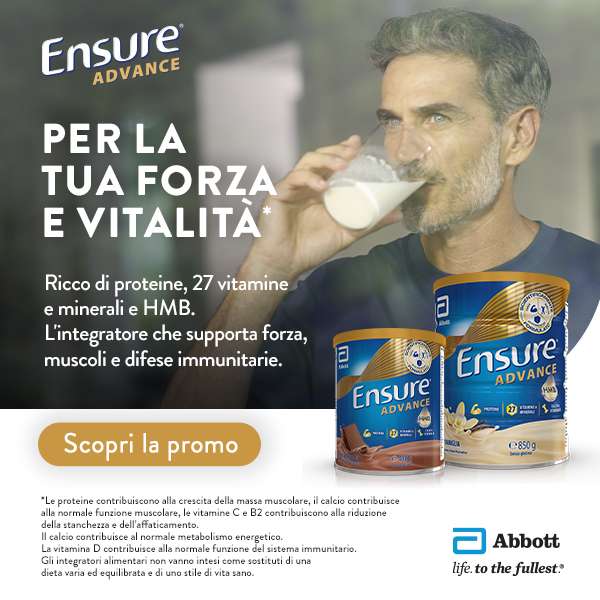 Promo Abbott Ensure Advance Aprile