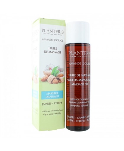 Planter's Mandorle Dolci Olio da Massaggio Drenante 150 ml