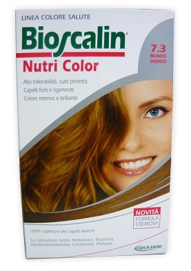 Bioscalin Nutri Color 7.3 Biondo Dorato Trattamento Colorante