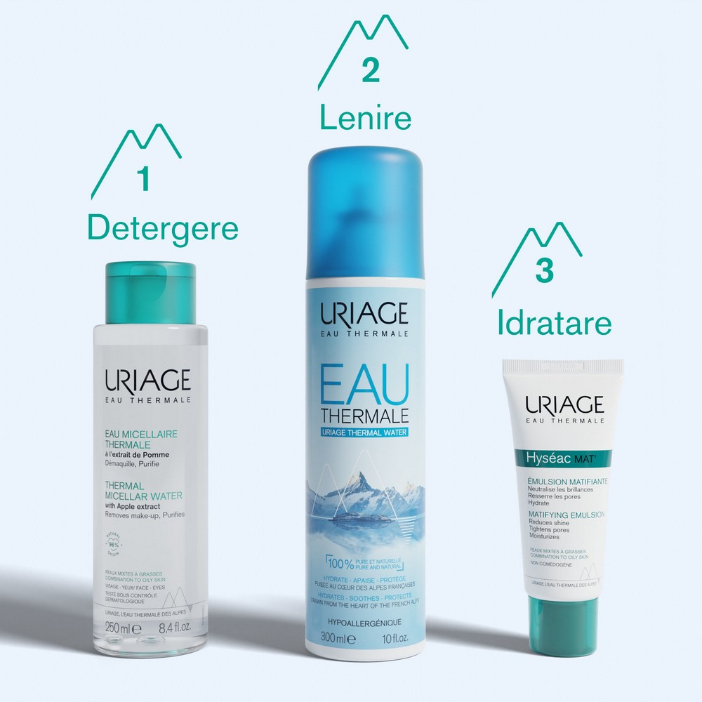 Uriage Acqua micellare termale per pelle da mista a grassa - 250ML