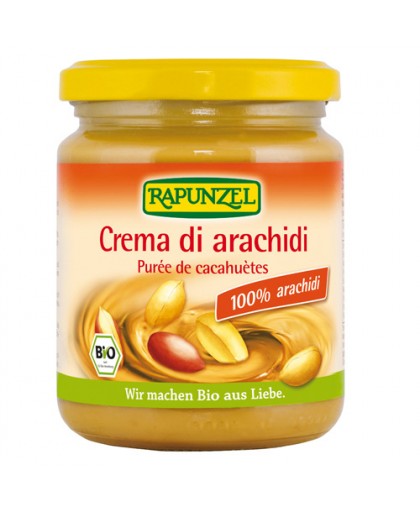 Rapunzel Crema Di Arachidi Al 100% Biologico 250g