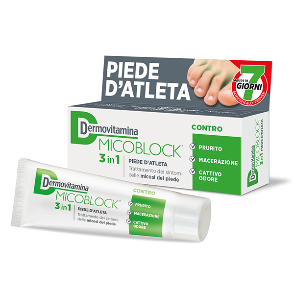 Dermovitamina MicoBlock Crema Micosi Cutanee 30 Ml