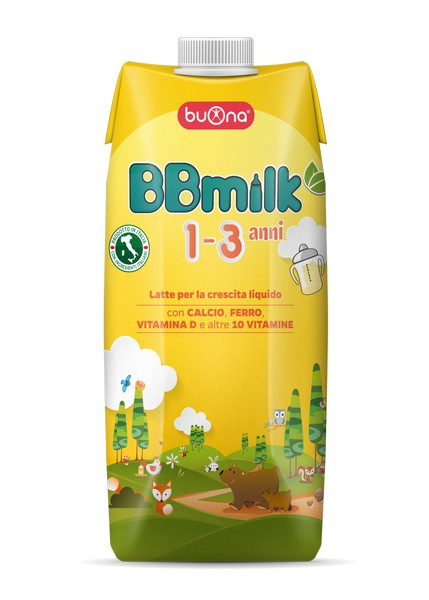 Bbmilk 1-3 Latte Crescita Liquido Per Bambini 500 ml