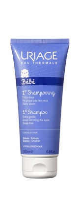 Uriage Bébé Shampoo Extra Delicato Senza Sapone Neonati e Bambini 200 ml