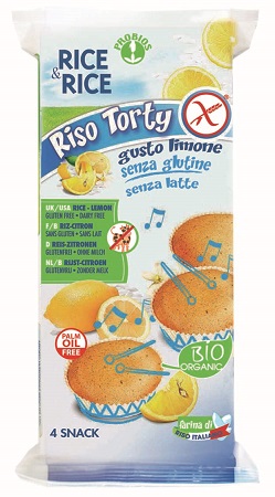 RICE&RICE RISO TORTY AL LIMONE 4 X 45 G