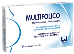 Multifolico Integratore Donne in Gravidanza 30 Capsule