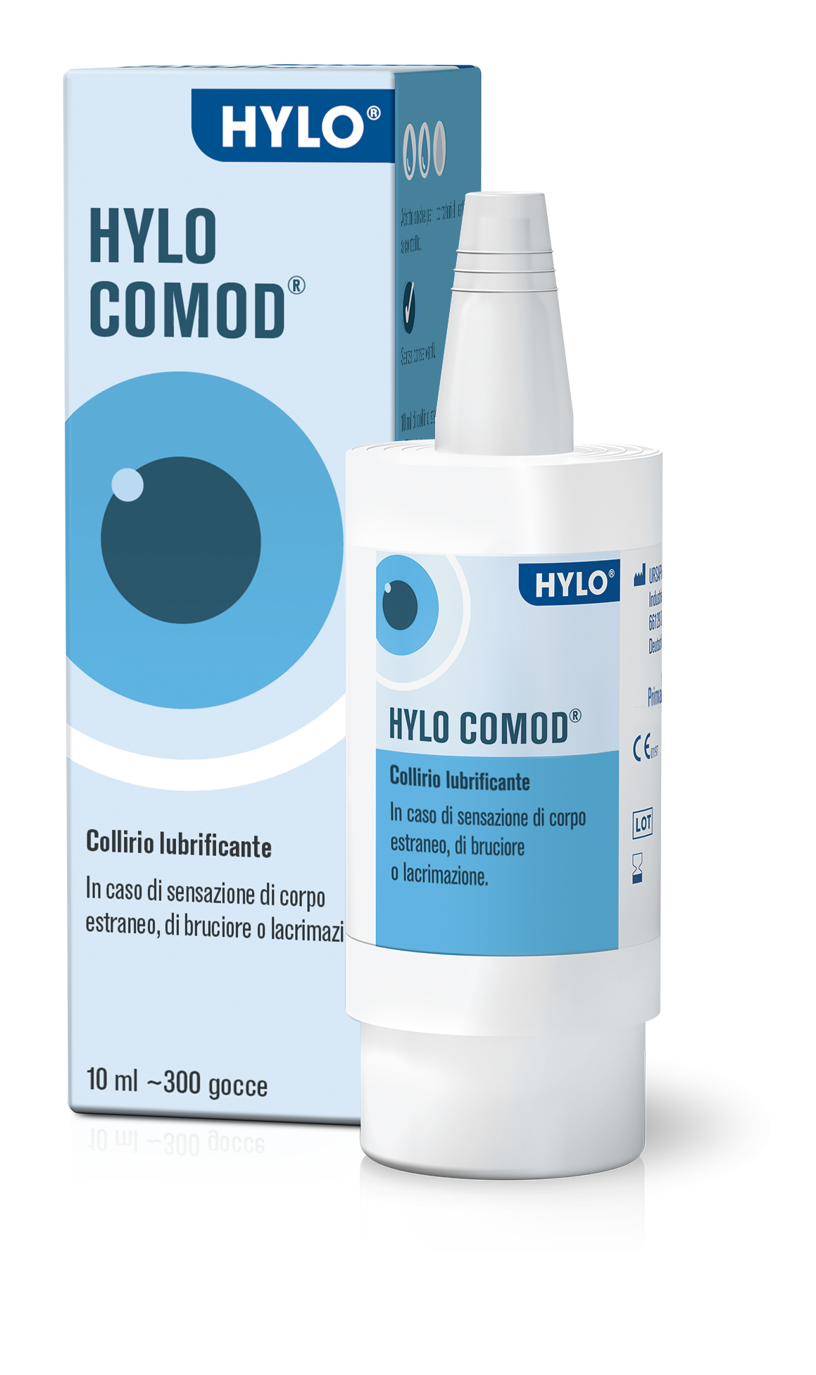 Hylo-Comod 0,1% - Collirio Gocce Lubrificante - 10 ml