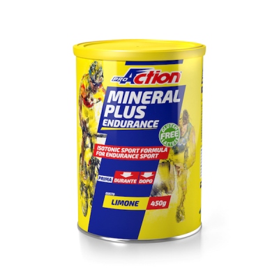 Pro Action Mineral Plus Endurance reidratazione gusto limone 450 g