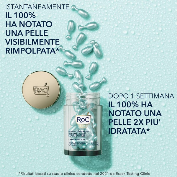 ROC Multi Correxion Hydrate + Plump Siero Viso in Capsule - 30cps