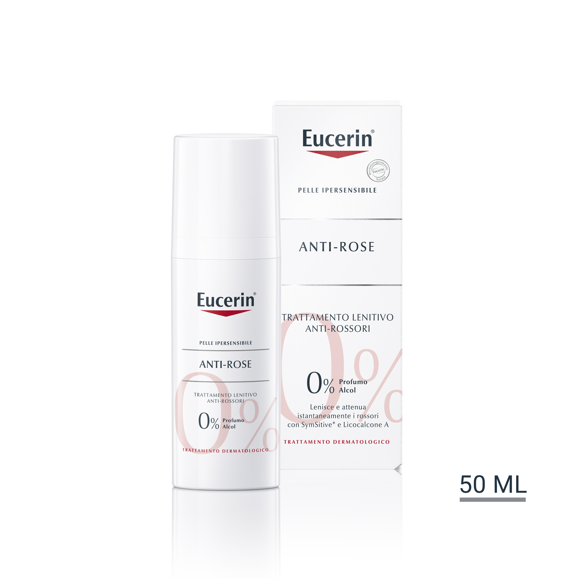 Eucerin Anti-Rose Trattamento Lenitivo Notte Antirossore 50 ml