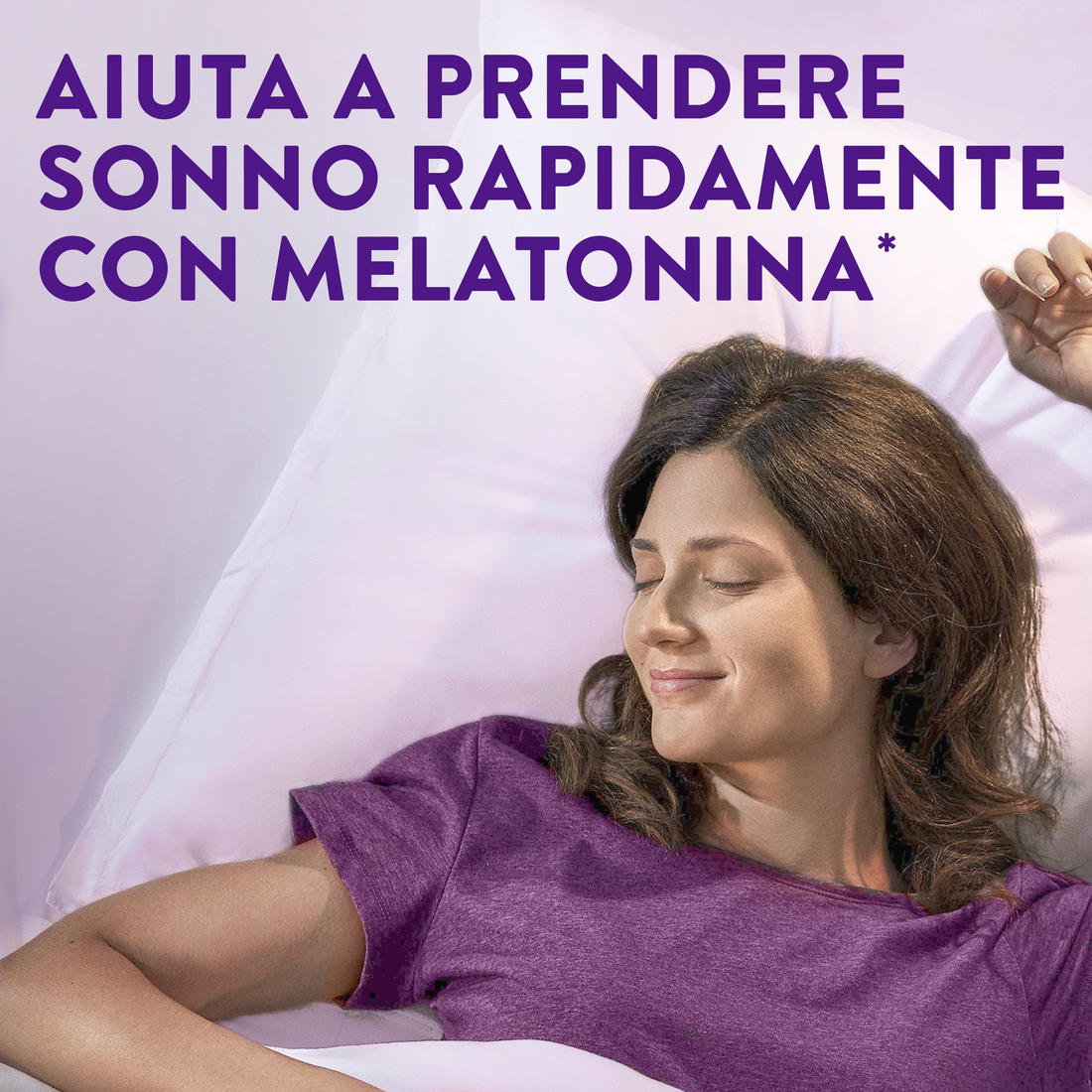 Integratore per il sonno ZzzQuil NATURA gusto MANGO & BANANA: 60 pastiglie gommose a base di melatonina con camomilla, valeriana e lavanda.