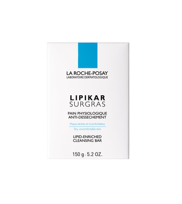 La Roche-Posay Lipikar Surgras Pane Detergente Anti-secchezza e idratante. Formato 150 g.