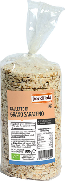 Baule Volante Gallette Grano Saraceno