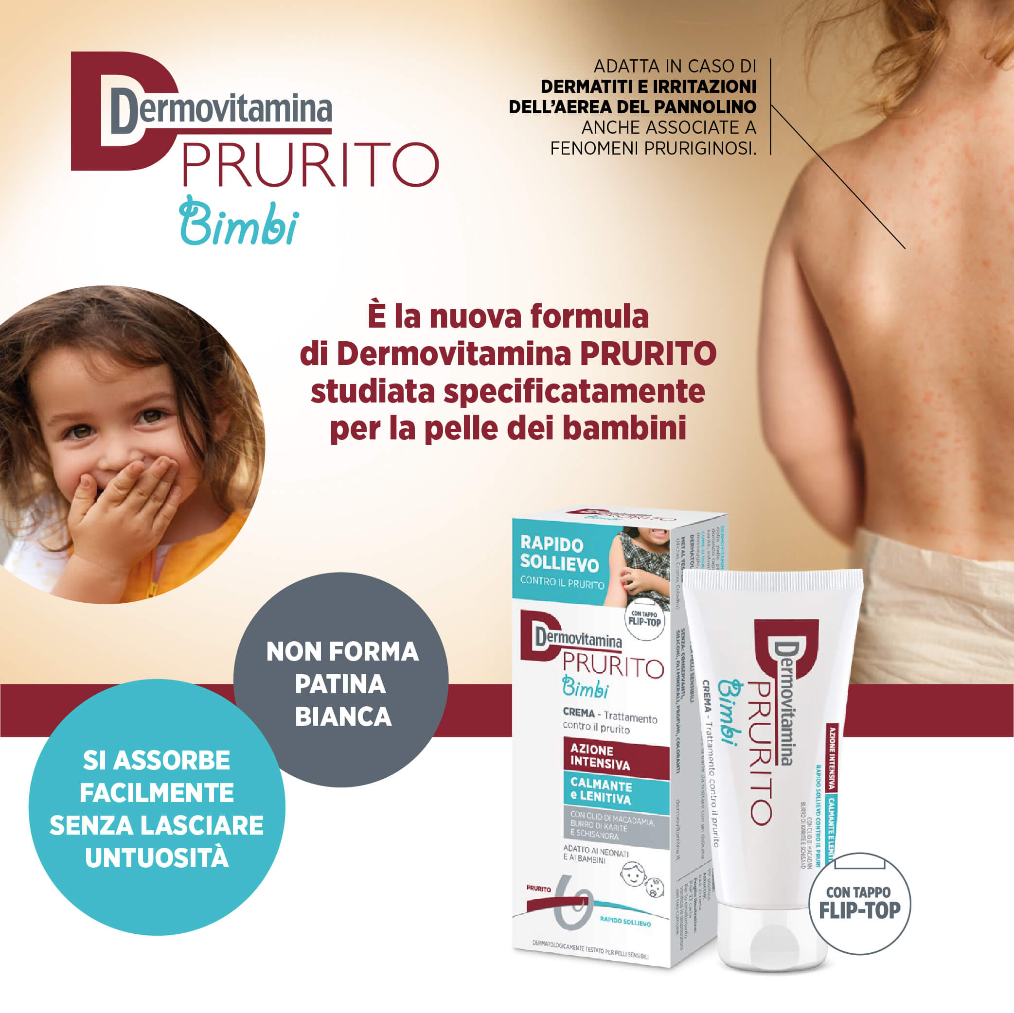 DERMOVITAMINA Prurito Bimbi Crema 30ml
